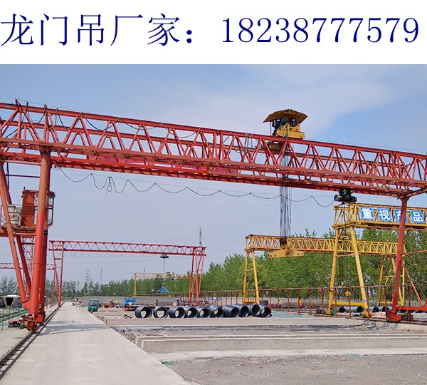 云南昭通龙门吊生产厂家100t龙门吊业务遍及全国调剂方便