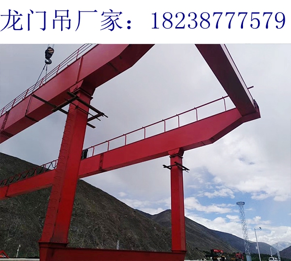 内蒙古包头龙门吊租赁公司100t龙门吊易于施工和维护