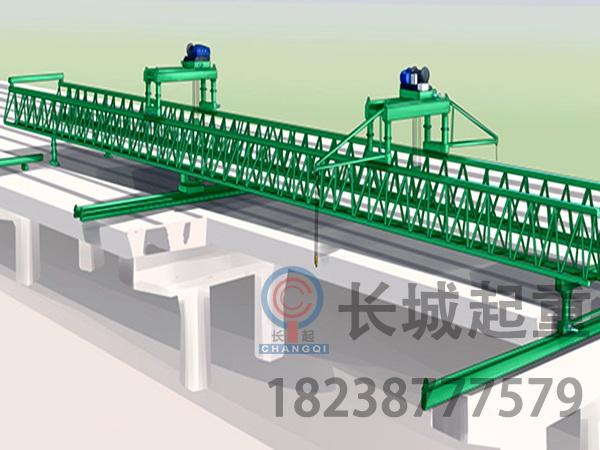 架桥机在大风天气下停止作业 120吨架桥机租赁