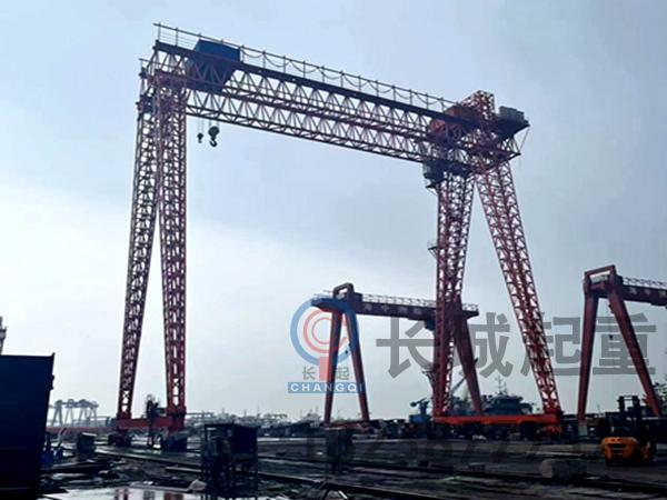 造船门机的辅助系统环保设计 造船龙门吊销售