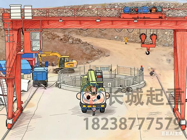 关于对竖井龙门吊工作总体环境和气候的要求