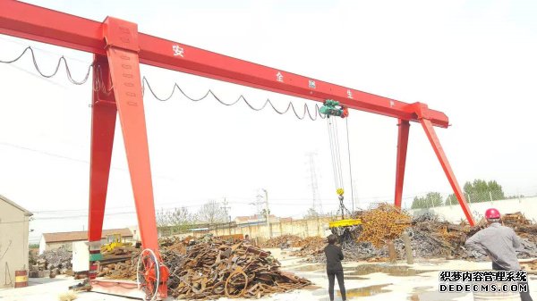 河南漯河龙门吊公司2t双梁龙门吊库存足